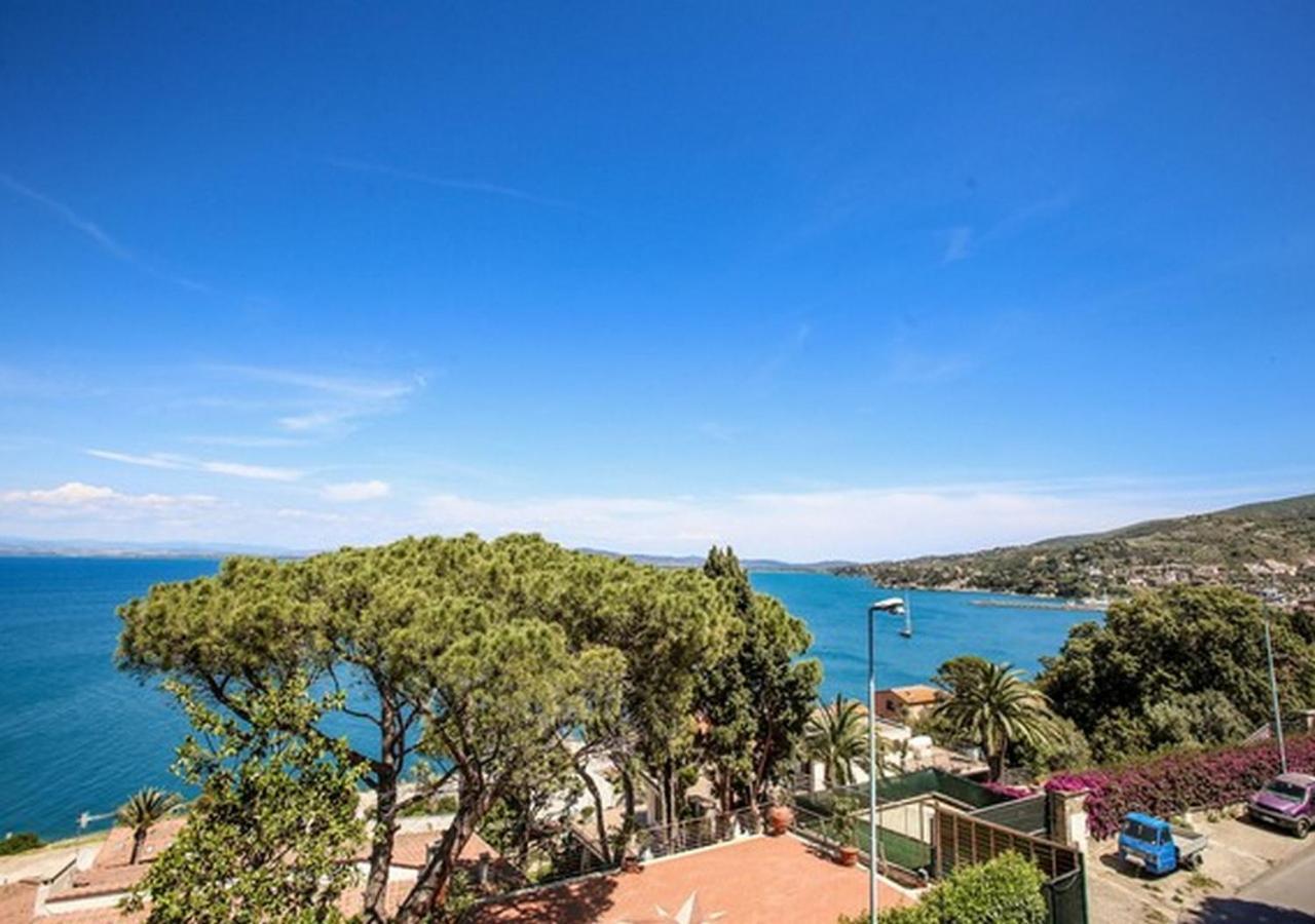 Terrace Sea View Apartment Porto Santo Stefano  Exterior foto