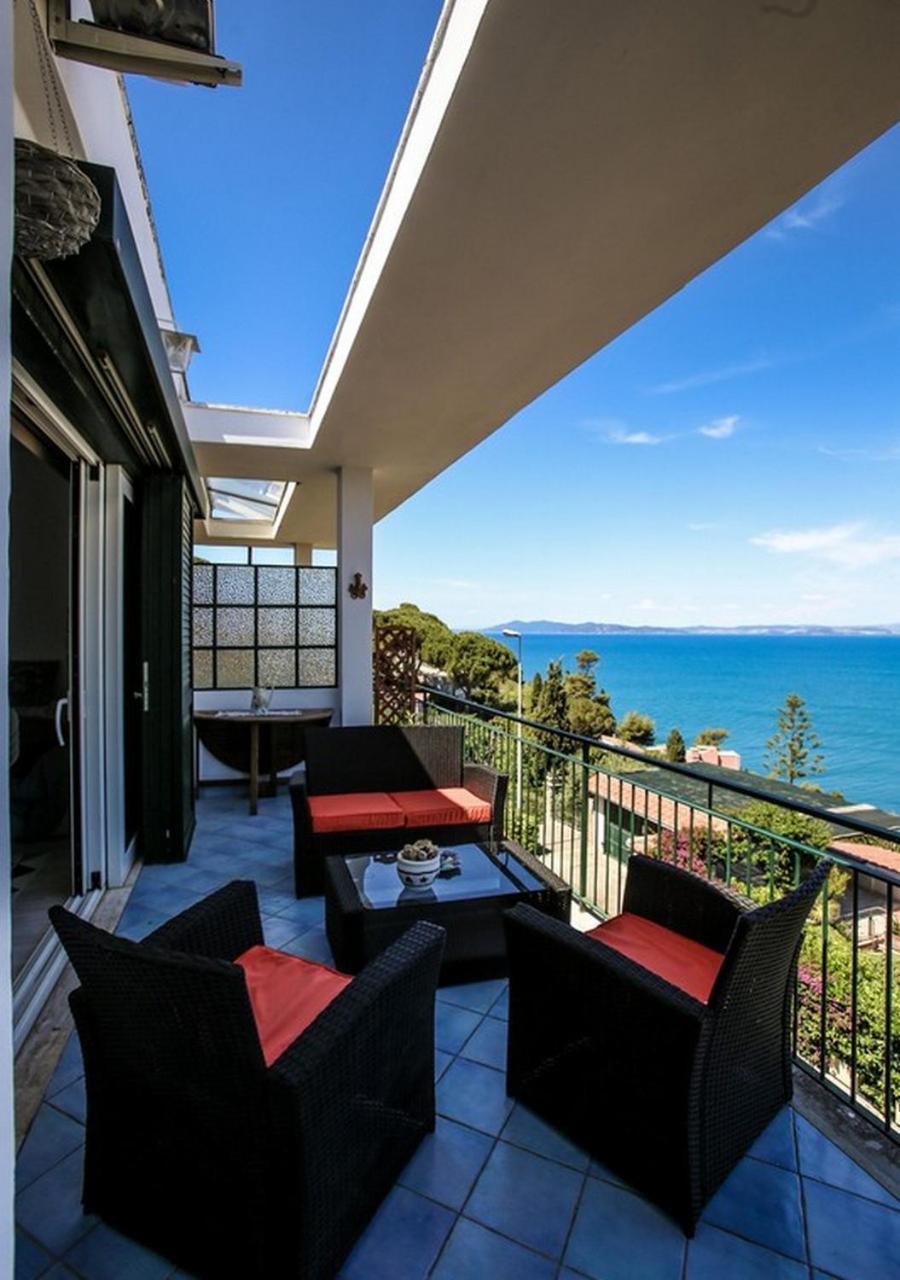Terrace Sea View Apartment Porto Santo Stefano  Exterior foto